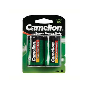 Camelion Batterijen 1.5v D R20P Mono UM1 (hangverpakking) per 2