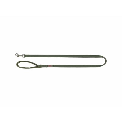 Hondenriem Trixie Premium Groen Olijf 1,2 m XS/S