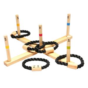 BS Toys houten ringwerpspel, 6dlg.