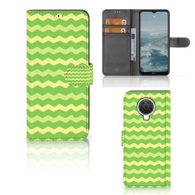 Nokia G10 | G20 | Telefoon Hoesje | Waves Green