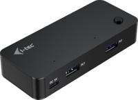 i-tec compacte KVM Hub 2x USB-A / 2x USB-C