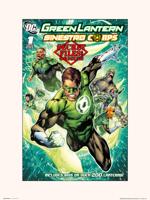 Kunstdruk DC Comics Green Lantern Sinestro Corps 1 30x40cm