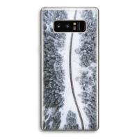 Snøfall: Samsung Galaxy Note 8 Transparant Hoesje - thumbnail