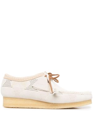 Clarks Originals bottines Wallabee à lacets - Marron