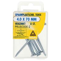 Sp.pl.schr.torx 4,0x70mm vz 8st - Deltafix