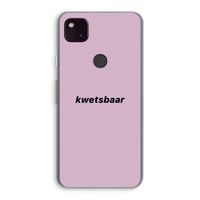 kwetsbaar: Google Pixel 4a 5G Transparant Hoesje