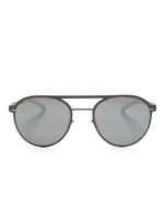 Mykita lunettes de soleil à monture pilote - Gris