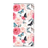 Samsung Galaxy A14 5G Smart Cover Butterfly Roses - thumbnail