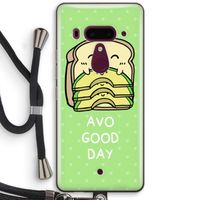 Avo Good Day: HTC U12+ Transparant Hoesje met koord