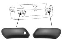 BUMPERLIJST KIT L+R Op zijkant van GRILL 4041599