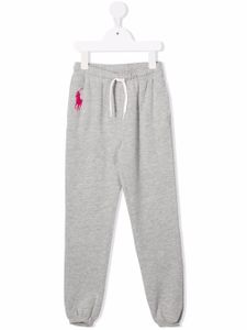 POLO RALPH LAUREN KIDS pantalon de jogging à motif Polo Pony - Gris