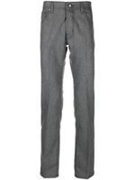 Jacob Cohën pantalon Bard à coupe slim - Gris - thumbnail