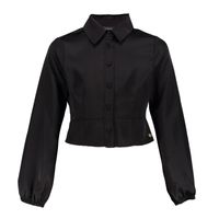 Frankie & Liberty Meisjes blouse - Karin - Off zwart - thumbnail