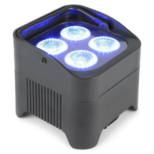 Beamz BBP94 verticale LED par op accu RGBWA+UV