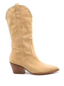 Sarah Chofakian bottines d'inspiration western Estee - Tons neutres