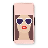 Red lips: iPhone SE 2020 Flip Hoesje