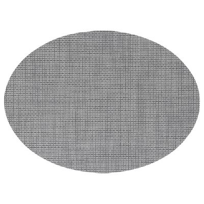 Ovale placemat Maoli taupe kunststof 48 x 35 cm