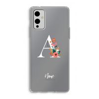 Pink Bouquet: OnePlus 9 Transparant Hoesje