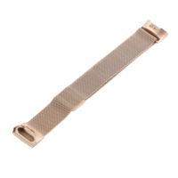 Metalen polsband horloge band voor Fitbit charge 3 (goud)