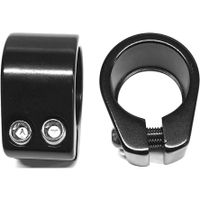Hzb freestyle zadelpenklem zwart 28.6 mm 2-bout 2001463