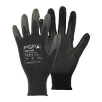 PSP - 10-610 PU Zwart Werkhandschoen 12 Paar Maat 8/M - Per stuk