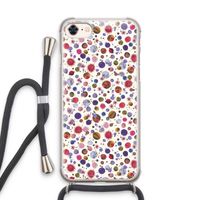 Planets Space: iPhone 7 Transparant Hoesje met koord
