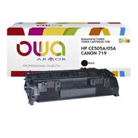 Tonercartridge OWA alternatief tbv HP CE505A zwart