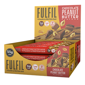 Fulfil Vitamin & Protein Bar Chocolate Peanut Butter (15 x 55 gr)