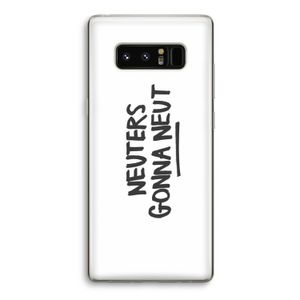 Neuters: Samsung Galaxy Note 8 Transparant Hoesje