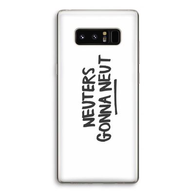Neuters: Samsung Galaxy Note 8 Transparant Hoesje