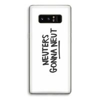 Neuters: Samsung Galaxy Note 8 Transparant Hoesje