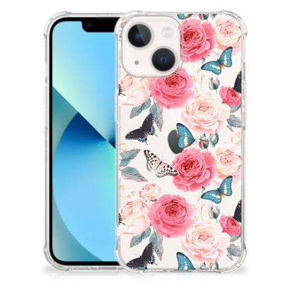 iPhone 13 mini Case Butterfly Roses iPhone 13 mini Case Butterfly Roses