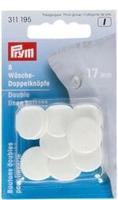 Prym Slopenknopen Wit 17 mm