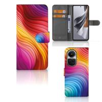 Book Case voor OPPO Reno10 | 10 Pro Regenboog Book Case voor OPPO Reno10 | 10 Pro Regenboog