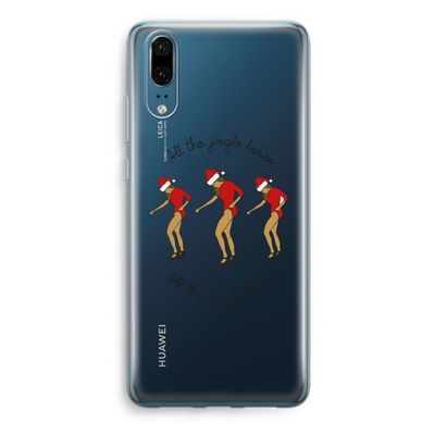 Jingle Ladies: Huawei P20 Transparant Hoesje