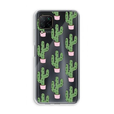 Cactus Lover: Huawei P40 Lite Transparant Hoesje