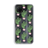 Cactus Lover: Huawei P40 Lite Transparant Hoesje