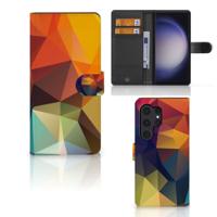 Samsung Galaxy S24 Ultra | Book Case | Polygon Color