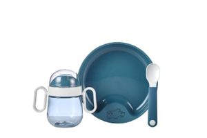 Mepal Set Babyservies Mio 3 delig - deep blue