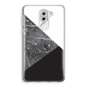 Combinatie marmer: Honor 6X Transparant Hoesje