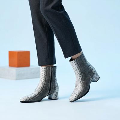 Snow Leopard Lady Boot Lureaux - Handgemaakte Nette Schoenen Voor Heren Snow Leopard Lady Boot Lureaux - Handgemaakte Nette Schoenen Voor Heren