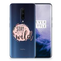 OnePlus 7 Pro Telefoonhoesje met Naam Boho Stay Wild