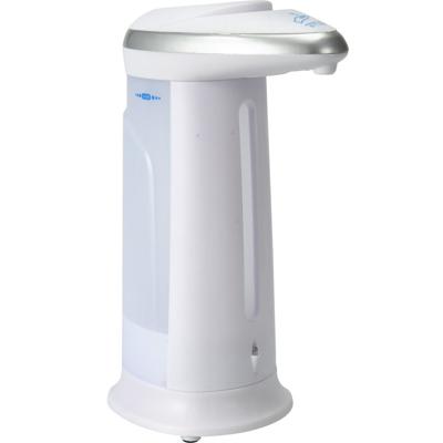 Excellent Houseware Zeeppompje/dispenser - met sensor - wit - 330 ml - navulbaar - keuken/badkamer