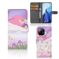 Xiaomi Mi 11 | Telefoonhoesje | Met pasjeshouder | Bird Flying