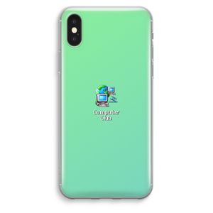 Win98: iPhone XS Max Transparant Hoesje