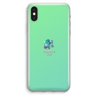 Win98: iPhone XS Max Transparant Hoesje