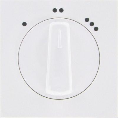 Kopp HK07 PURE mat wit afdekplaat+knop 3-standen schakelaar - 4624080
