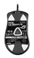 Asus ROG GLADIUS III Gaming-muis USB Optisch Zwart 9 Toetsen 19000 dpi Ergonomisch, Verlicht - thumbnail