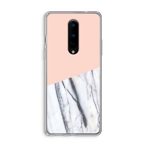 A touch of peach: OnePlus 8 Transparant Hoesje
