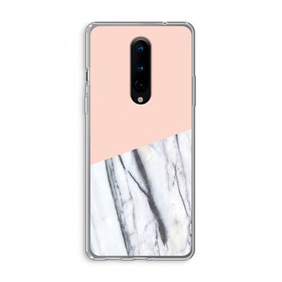 A touch of peach: OnePlus 8 Transparant Hoesje
